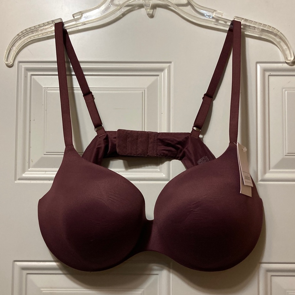 Women's Intimates Underwire Bra - Burgundy‎ 38B NWT